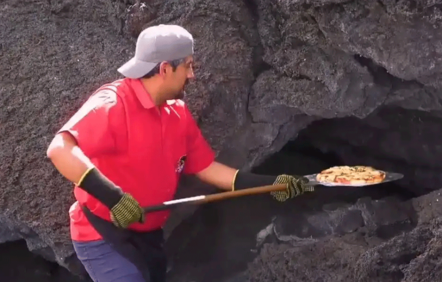 Climb Active Pacaya Volcano and Eat Pizza Made Under Volcanic Rocks