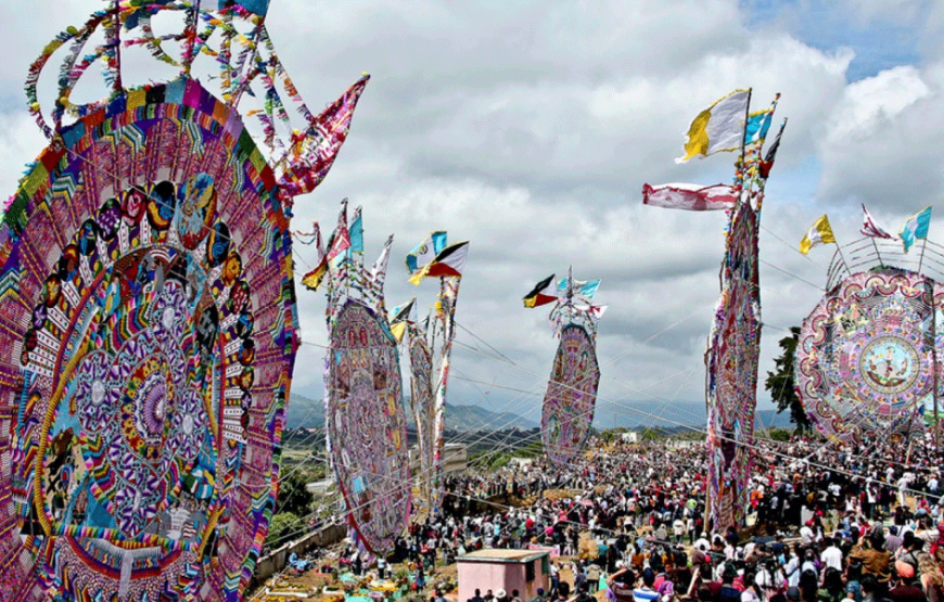 Join The Giant Kites Festival at The Day of All Saints on November 1st – Sumpango