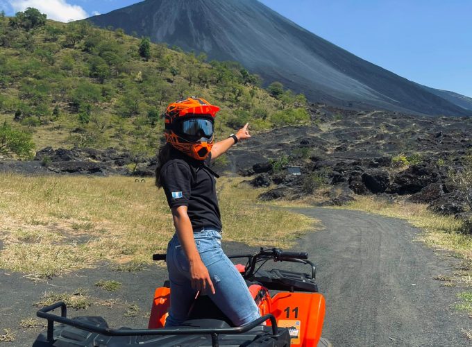Ride an ATV in Active Pacaya Volcano