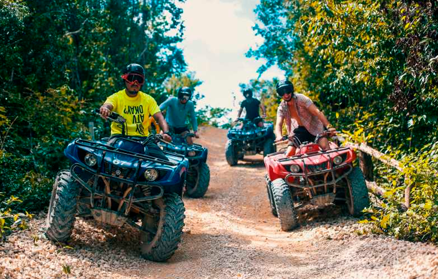 ATV Adventure and Snorkeling plus Cenote in Tulum with Lunch